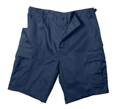 65209 Navy Blue Poly/Cotton BDU Shorts