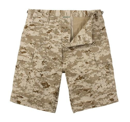 65416 Desert Digital Camo BDU Shorts