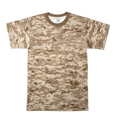 6578 Rothco Kids Digital Camo T-Shirt - Desert Digital Camo