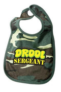 66048 ROTHCO INFANT BIB / DROOL SERGEANT - WOODLAND CAMO