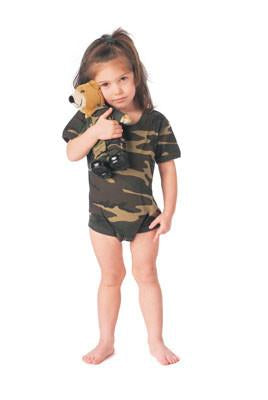 66055 Rothco Infant One-piece - Woodland Camo