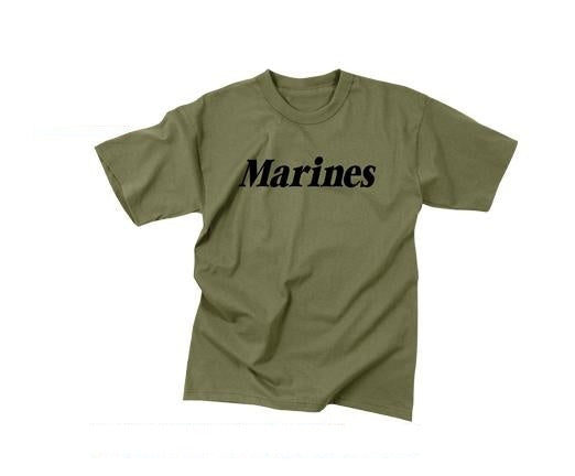 66157 Rothco Kids T-shirt / Marines - Olive Drab