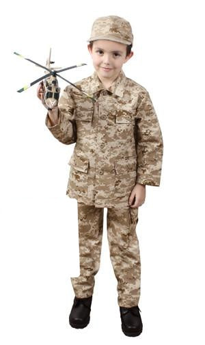 66225 ROTHCO KIDS MILITARY BDU SHIRT - DESERT DIGITAL CAMO