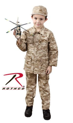 66225 Rothco Kids Military BDU Shirt - Desert Digital Camo