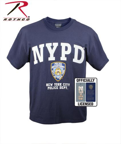 6638 Rothco Officially Licensed NYPDT-shirt