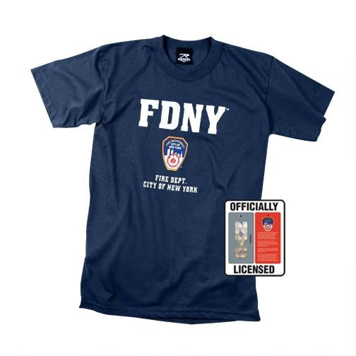 6647 Rothco Officially Licensed Fdny T-shirt