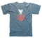 66640 Rothco Vintage ''Naval Rank Insignia'' Blue T-shirt