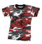 66700 Rothco Kids Camo T-Shirts - Red Camo