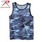 67705 Rothco Camo Tank Top - Sky Blue Camo