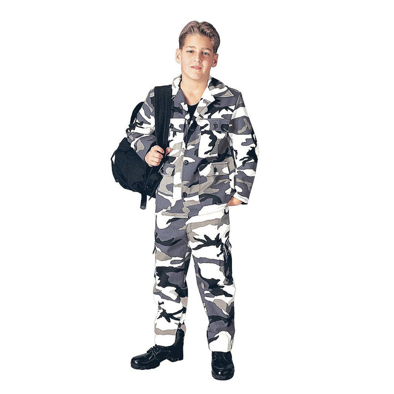 6791 Rothco Boys City Camo Military BDU Pants