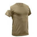 67947 Rothco Quick Dry Moisture Wicking T-Shirt - AR 670-1 Coyote Brown