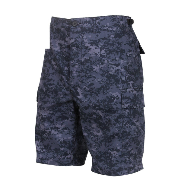 68213 Rothco Camo BDU Shorts - Midnight Digital Camo