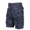 68213 Rothco Camo BDU Shorts - Midnight Digital Camo