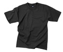 6989 Rothco 100% Cotton Black T-Shirt