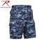 67313 Rothco Camo BDU Shorts - Sky Blue Digital Camo