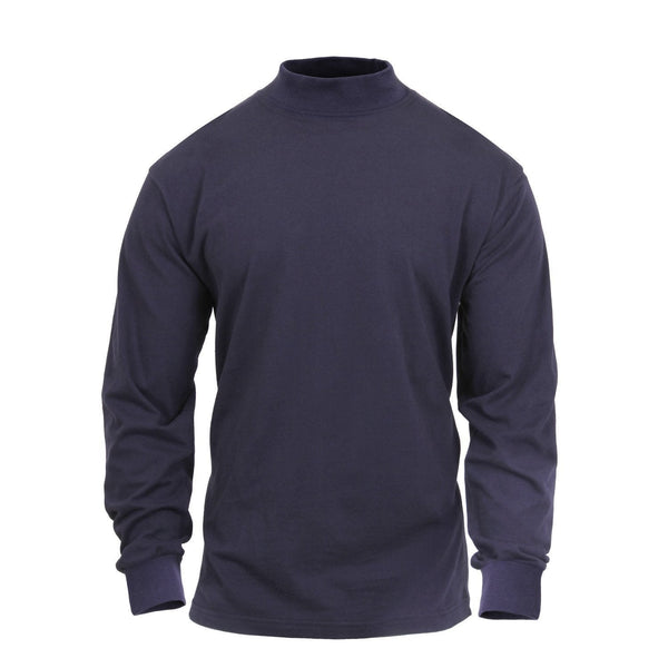 3400 Rothco Mock Turtleneck - Midnight Blue