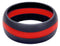 801 Rothco Thin Red Line Silicone Ring