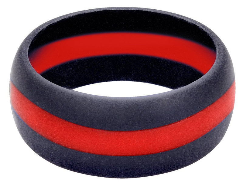 801 Rothco Thin Red Line Silicone Ring
