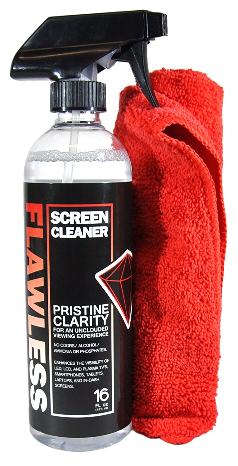 Clean Flawless Eco-Friendly Screen Cleaner | Dries Fast and Streak Free