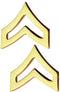 Tactical 365Â® Operation First Response Pair of Corporal Rank Insignia Pins for Police or Military