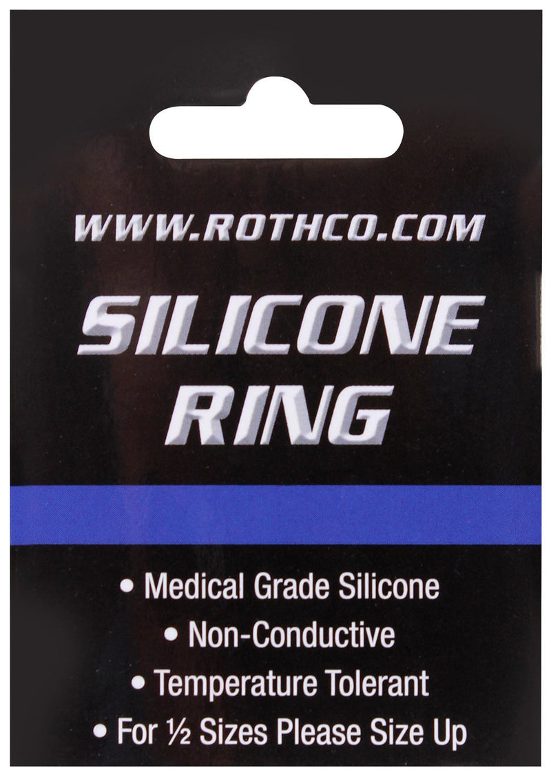 800 Rothco Thin Blue Line Silicone Ring