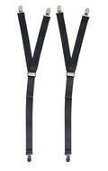 Y-Style Shirt Stays by Tactical 365 | No Slip Clip Undergarment Suspenders, One Size Fits Most, (Blue Line)