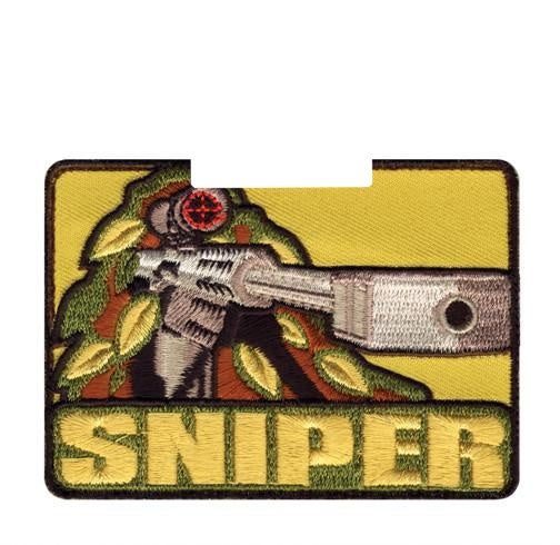 72187 Rothco Sniper Patch With Hook Back