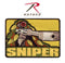 72187 Rothco Sniper Patch With Hook Back