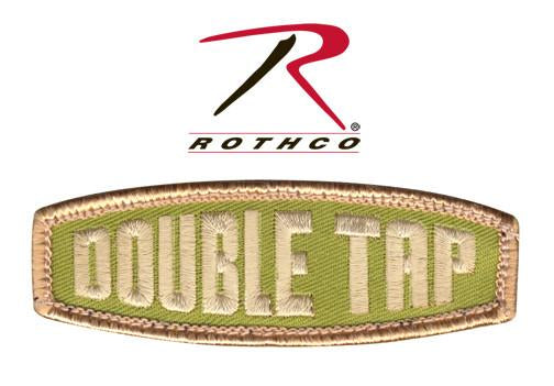 72191 Rothco Double Tap Patch With Hook Back