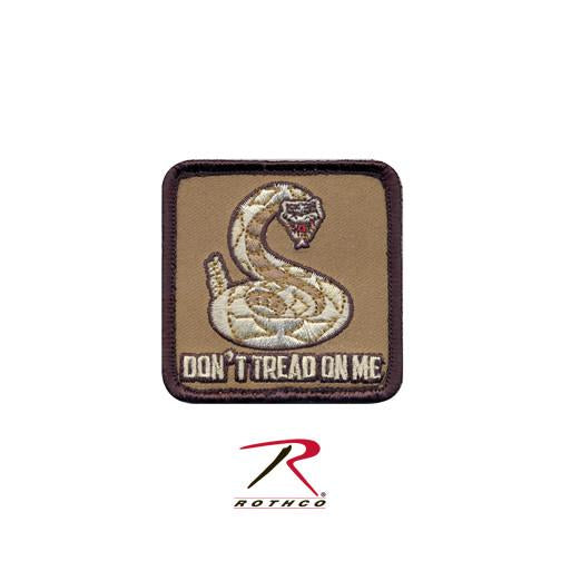 72201 Rothco Don't Tread On Me Patch - Hook Backing
