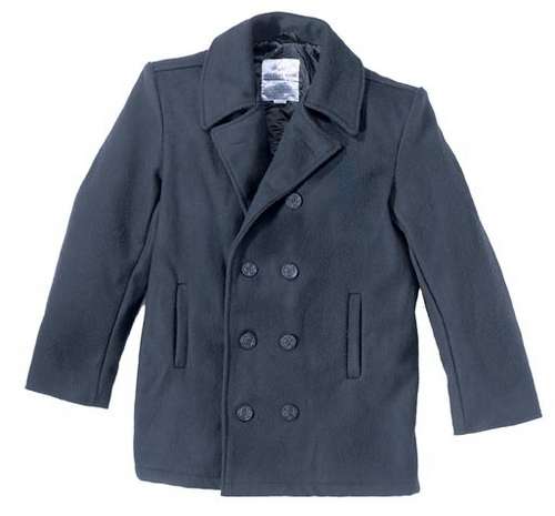 7270 Rothco Navy Blue U.S. Navy Type Peacoat