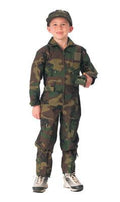 7308 Rothco Kids Woodland Camo Flightsuit