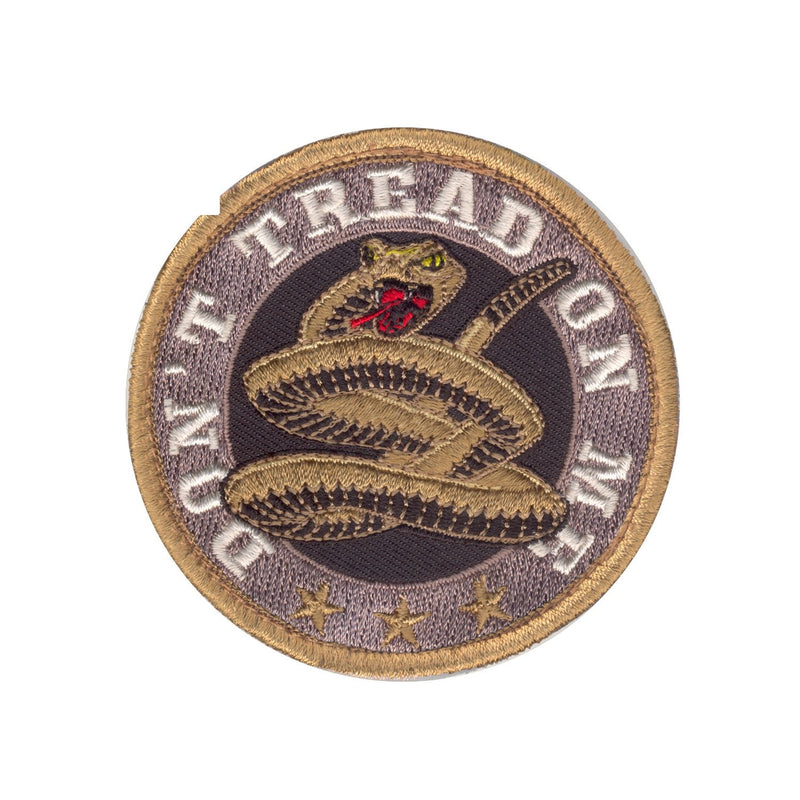 73193 Rothco Round Don't Tread On Me Morale Patch
