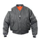 7350 Rothco MA-1 Flight Jacket - Gun Metal Grey