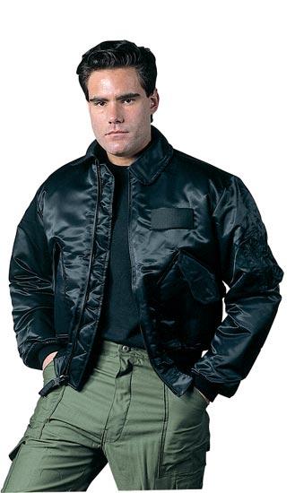 7522 Rothco CWU-45P Flight Jacket - Black