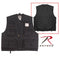 7531 Rothco Uncle Milty Travel Vest - Black