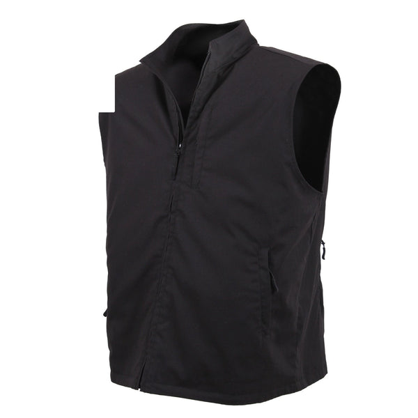 75500 / 76600 Rothco Undercover Travel Vest - Black/Khaki