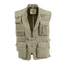 7570 Rothco Deluxe Safari Outback Vest - Khaki