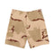 7672 Tri-Color Camo Poly/Cotton BDU Shorts