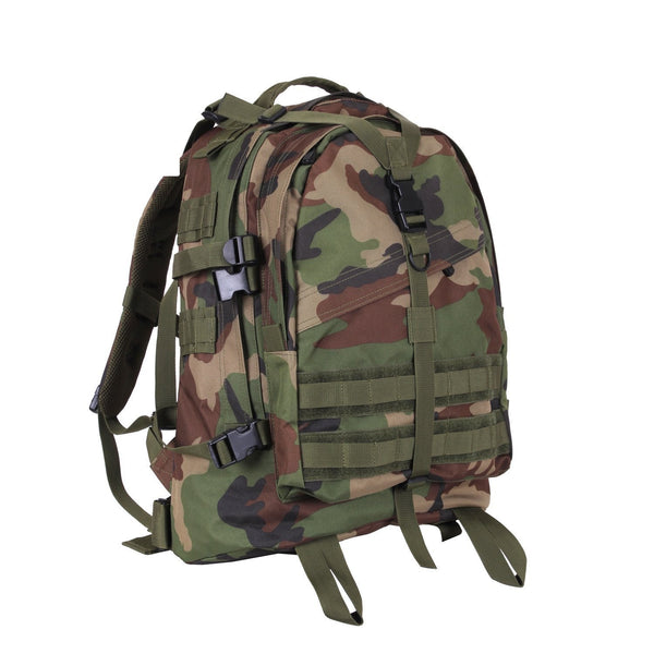 7684 Rothco Large Camo Transport Pack - Woodland Camo