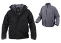 7704 Rothco All Weather 3 In 1 Jacket - Black