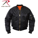 77350 Rothco Concealed Carry MA-1 Flight Jacket - Black