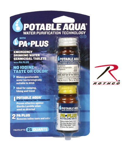 7743 POTABLE AQUA P.A. PLUS 2 STEP WATER TREATMENT