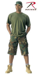 7765 Rothco Long Length BDU Short - Woodland Camo