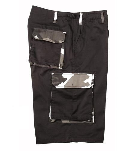 7795 Rothco Ultra Force Black W/city Camo Accents