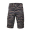 7867 Rothco Long Length Camo BDU Short - Tiger Stripe Camo