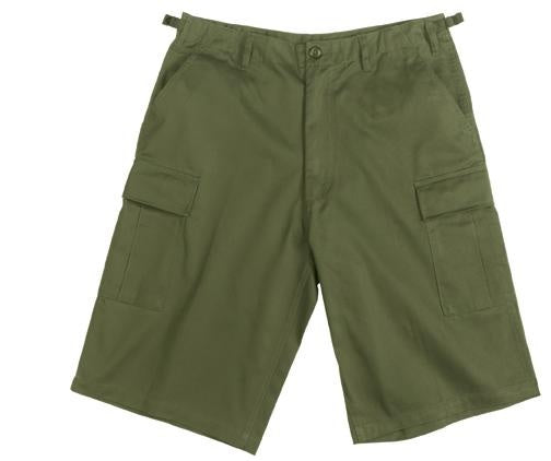 7964 Olive Drab Long Length BDU Shorts