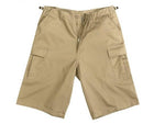 7965 Khaki Long Length BDU Shorts