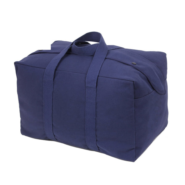 8103 Rothco Canvas Small Parachute Cargo Bag - Navy Blue
