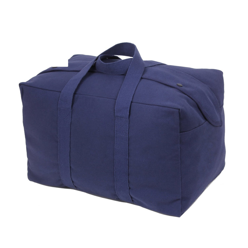 8103 Rothco Canvas Small Parachute Cargo Bag - Navy Blue